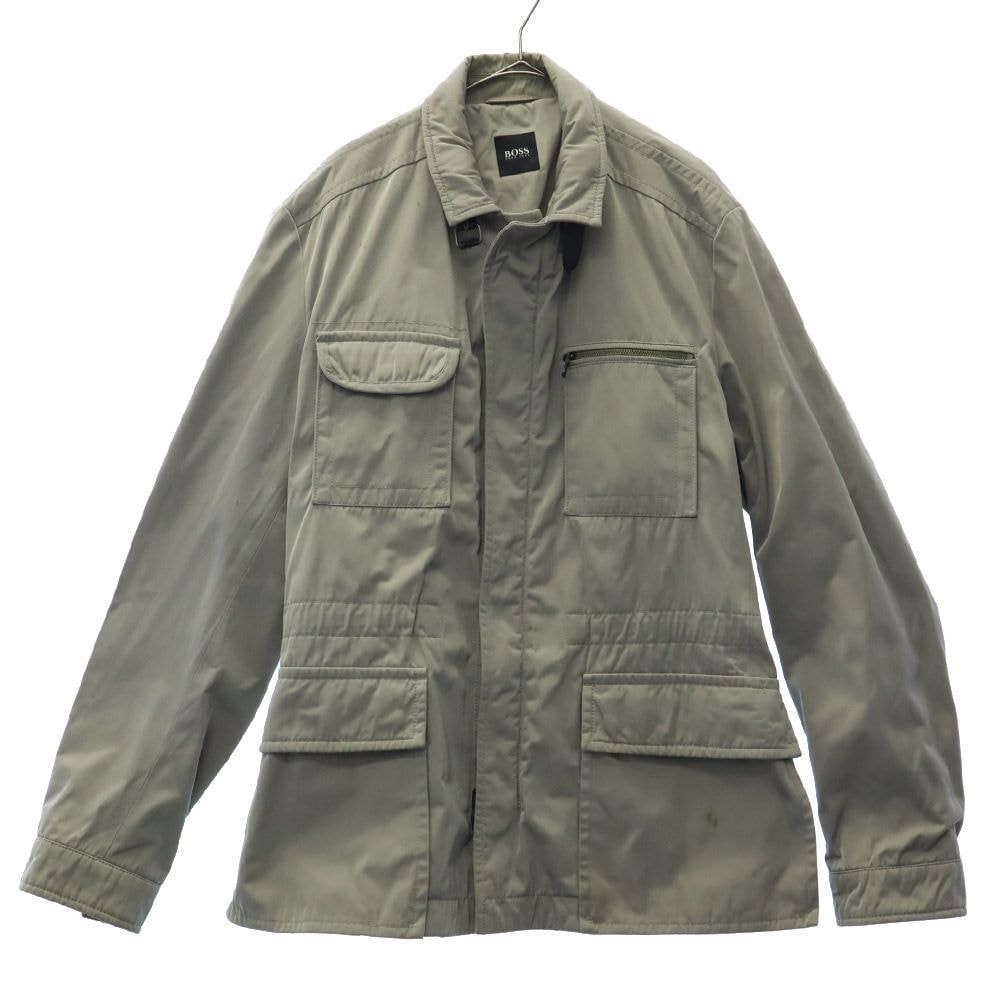 HUGO BOSS ヒューゴボス ミリタリージャケット 42R グレー