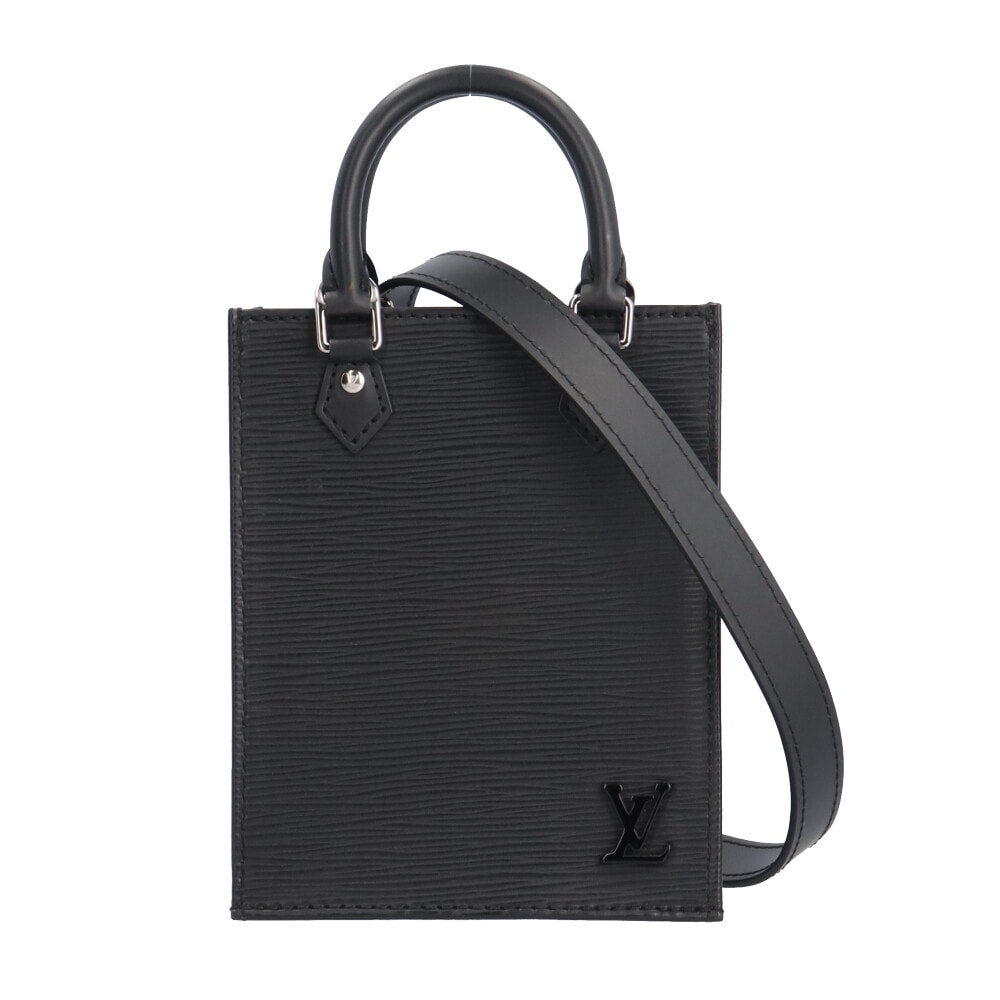ルイヴィトン プティットサックプラ エピ ショルダーバッグ エピレザー M69441 ブラック レディース LOUIS VUITTON  中古