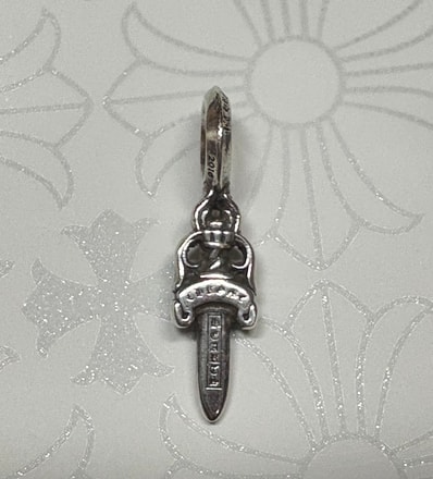 Chrome Hearts Stack Charm Dagger V2 "Silver"