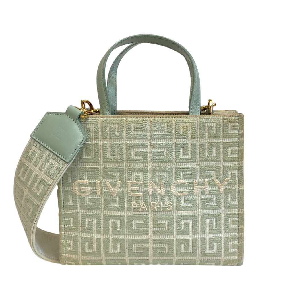 ジバンシィ GIVENCHY ショルダーバッグ 4G 2way ハンドバッグ ミントグリーン