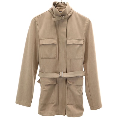 ARMANI JEANS アルマーニジーンズ イタリア製 コンフォートフィット ジャケット 38 ブラウン系