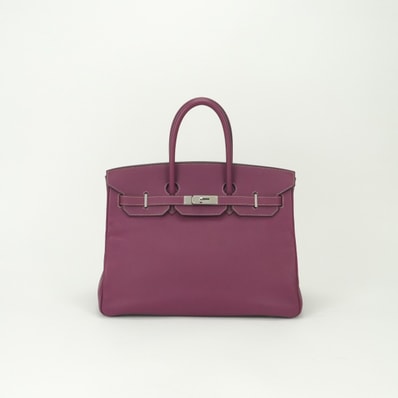 エルメス HERMES バーキン35 キャンディ バーキン 35 キャンディバーキン キャンディバーキン35 バッグ トートバッグ エプソン トスカ Tosca ローズティリアン Rosetyrien パープル Purple ピンク Pink 紫