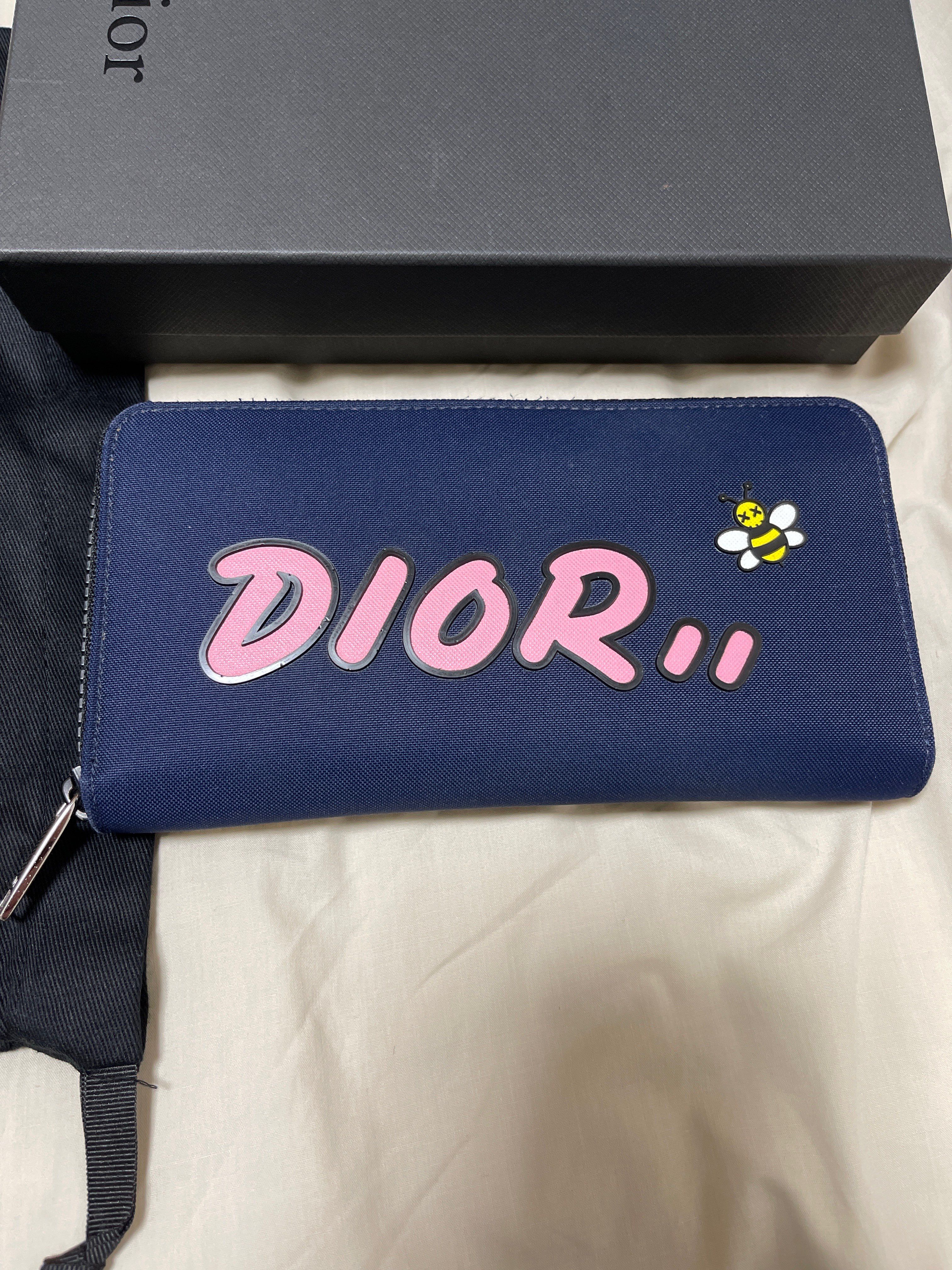 Dior×KAWS ラウンドファスナー 長財布