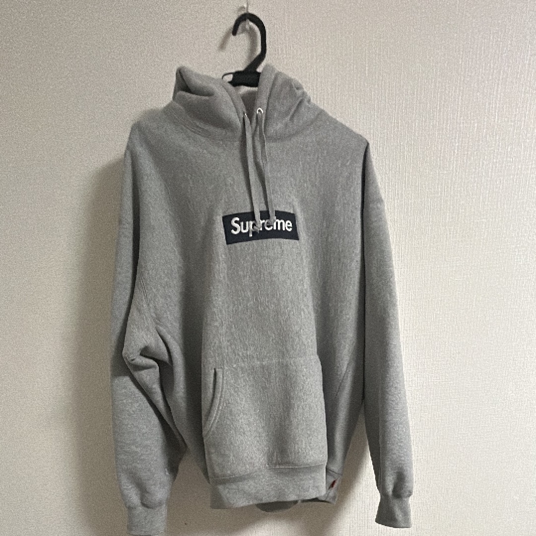 Supreme Box Logo Hooded Sweatshirt (25FW) "Heather Grey"