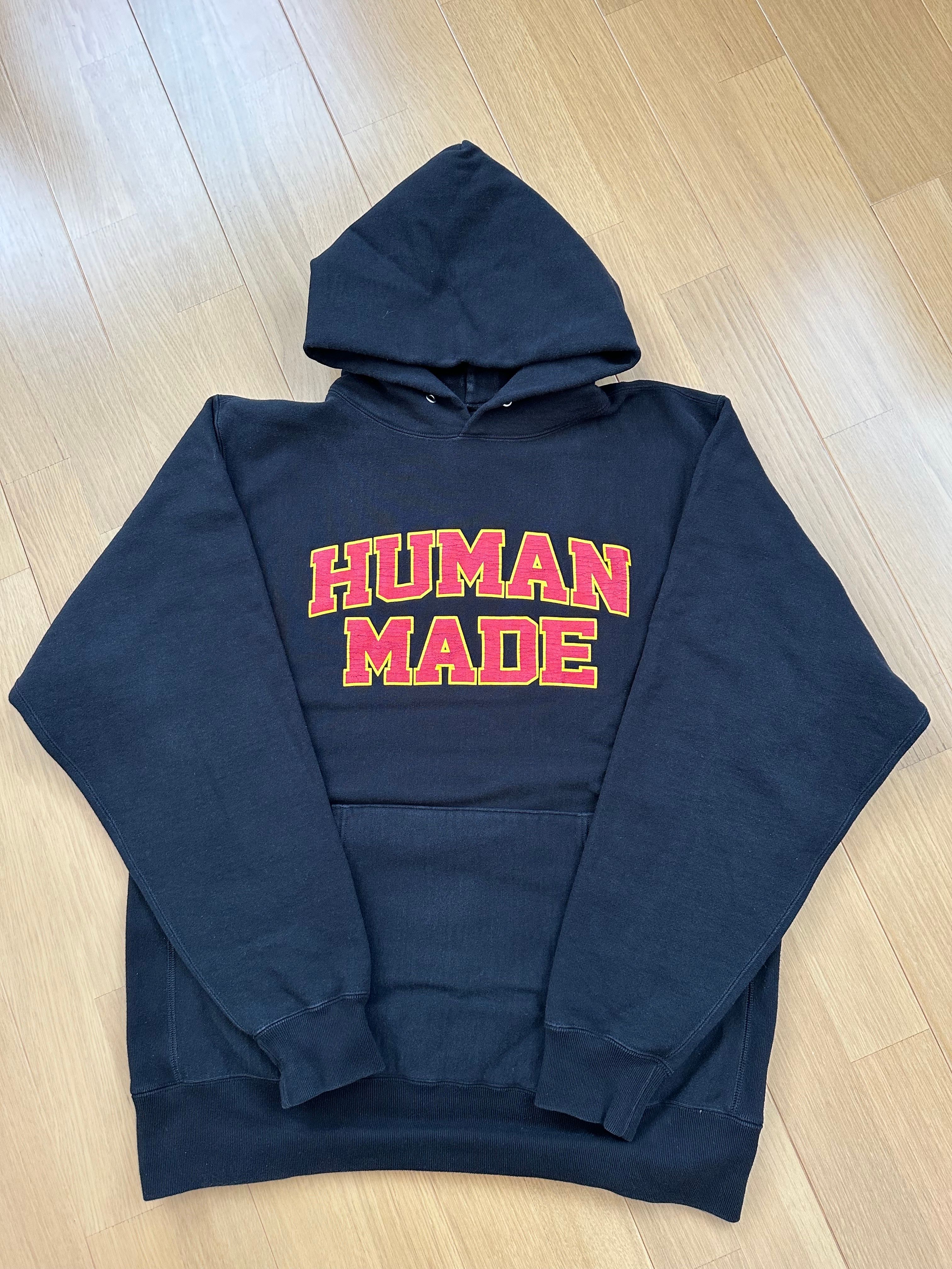 HUMAN MADE PIZZA HOODIE "Black"