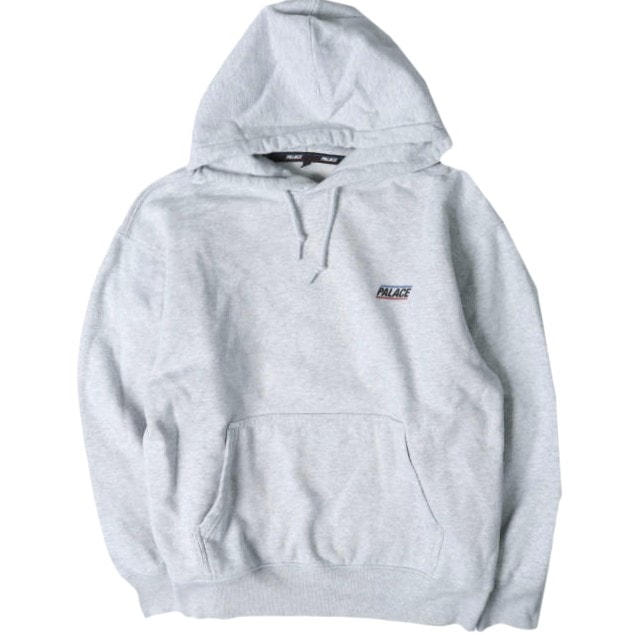 PALACE SKATEBOARDS パレス スケートボード 25AW BASICALLY A HOOD 裏起毛 スウェットプルオーバーパーカー S GREY MARL フーディー トップス g28034