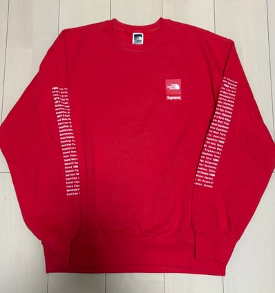 Supreme x The North Face Crewneck "Red"