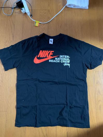 Nike x Stussy International Beach Crew T-Shirt "Black"