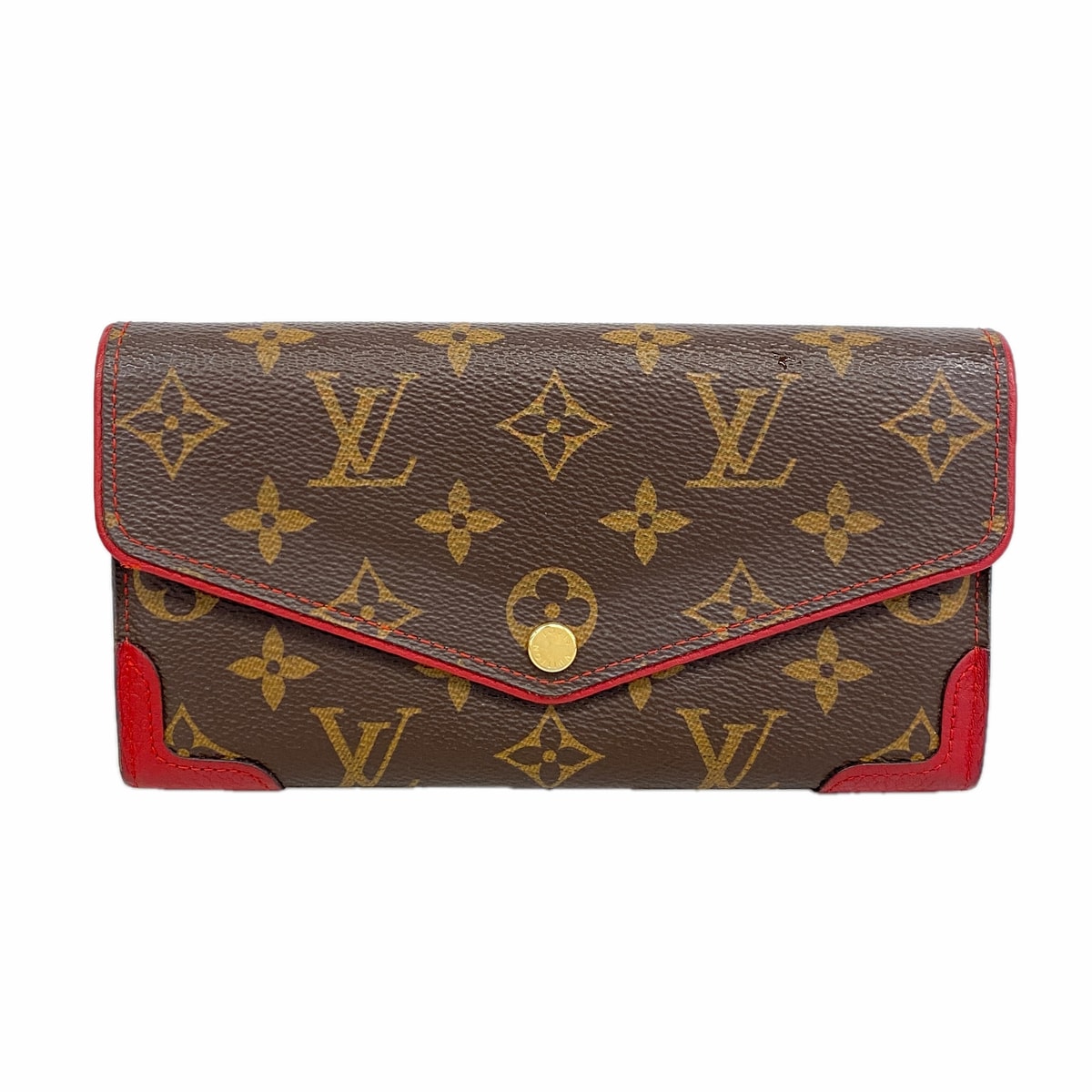 【6he5554】ルイヴィトン 長財布 モノグラム ポルトフォイユサラレティーロ M61184 スリーズ【中古】レディース