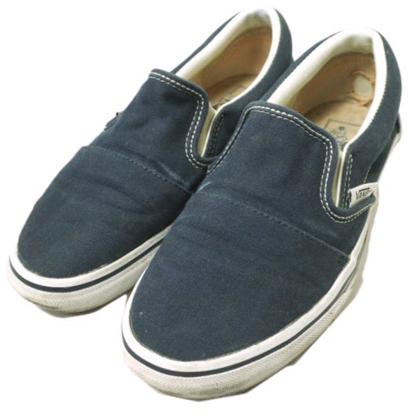 VANS x SSZ バンズ エスエスズィー 別注 V98CL POCKET SLIP ON ポケットスリッポン 551053-0001 US5(23cm) ネイビー BEAMS SURF&SK8 キャンバス スニーカー シューズ g20406