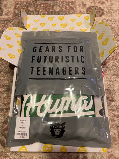 HUMAN MADE HEART T-SHIRT "Black"