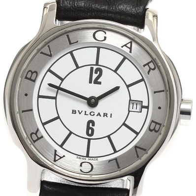 ブルガリ ソロテンポ デイト ST29S クォーツ レディース 【中古】