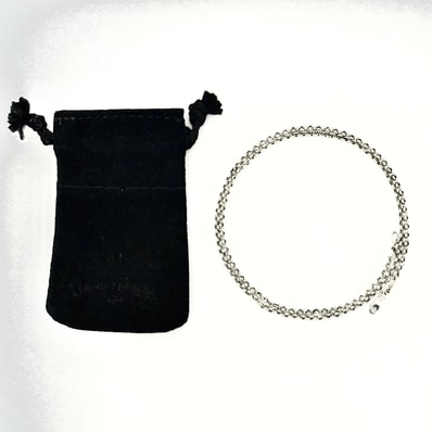 Chrome Hearts Roll Chain Necklace "Silver"