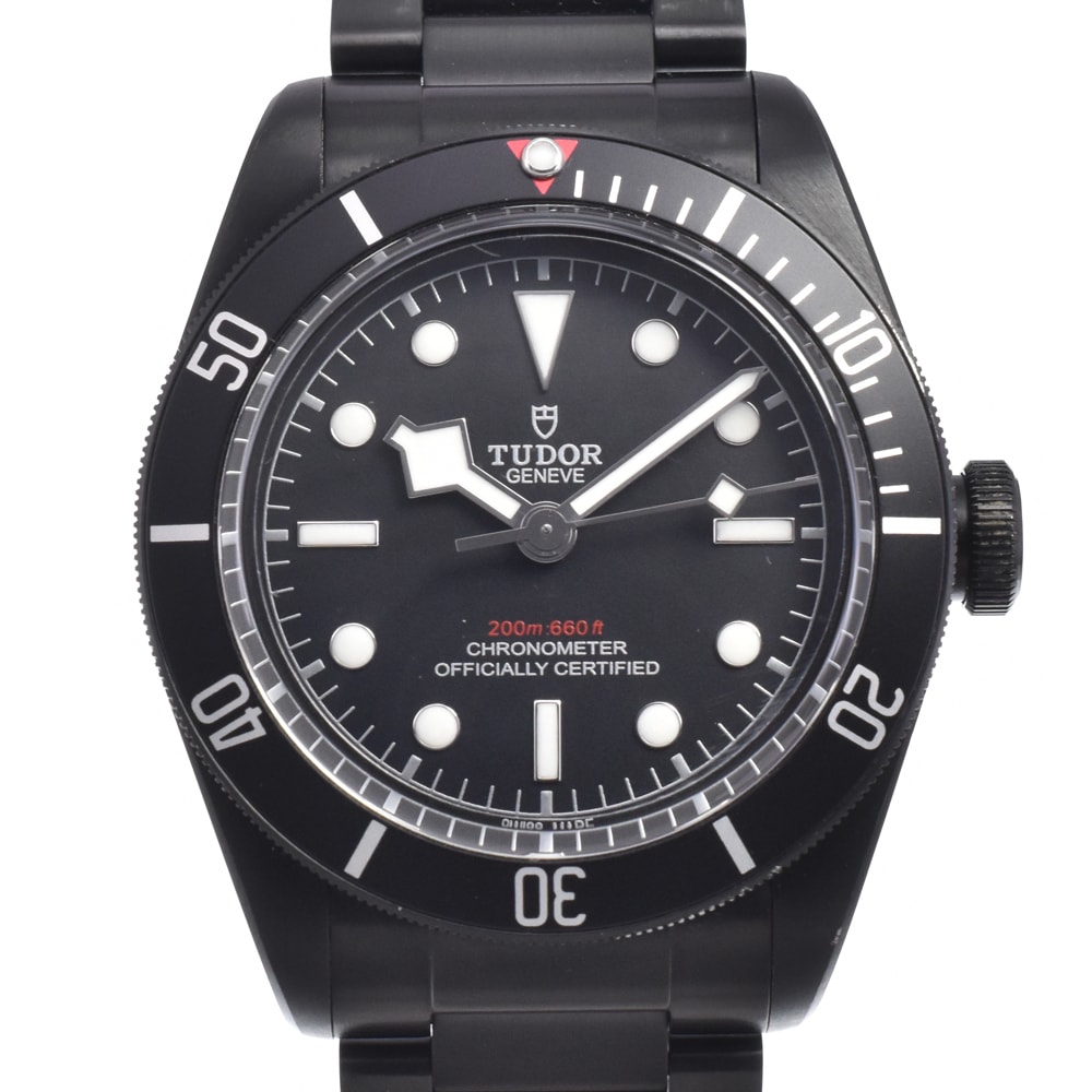 チューダー TUDOR 79230DK ヘリテージ ブラックベイ ダーク ブラック 自動巻き メンズ 美品 保証書付き 腕時計 N#151112