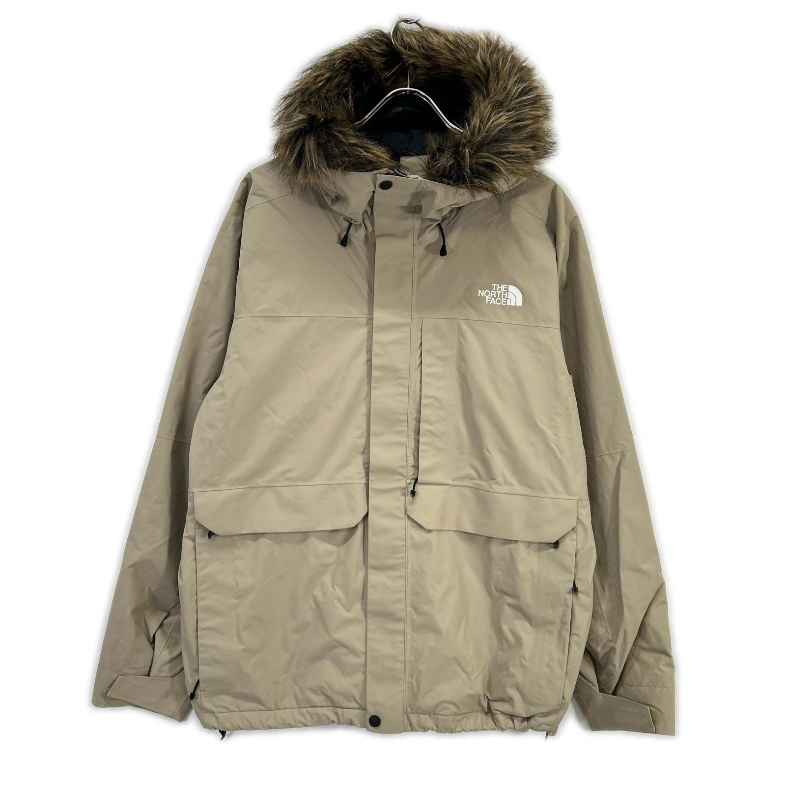 ノースフェイス NS62104 ベージュ Powderfro Jacket/パウダーフロージャケット ナイロンジャケット L