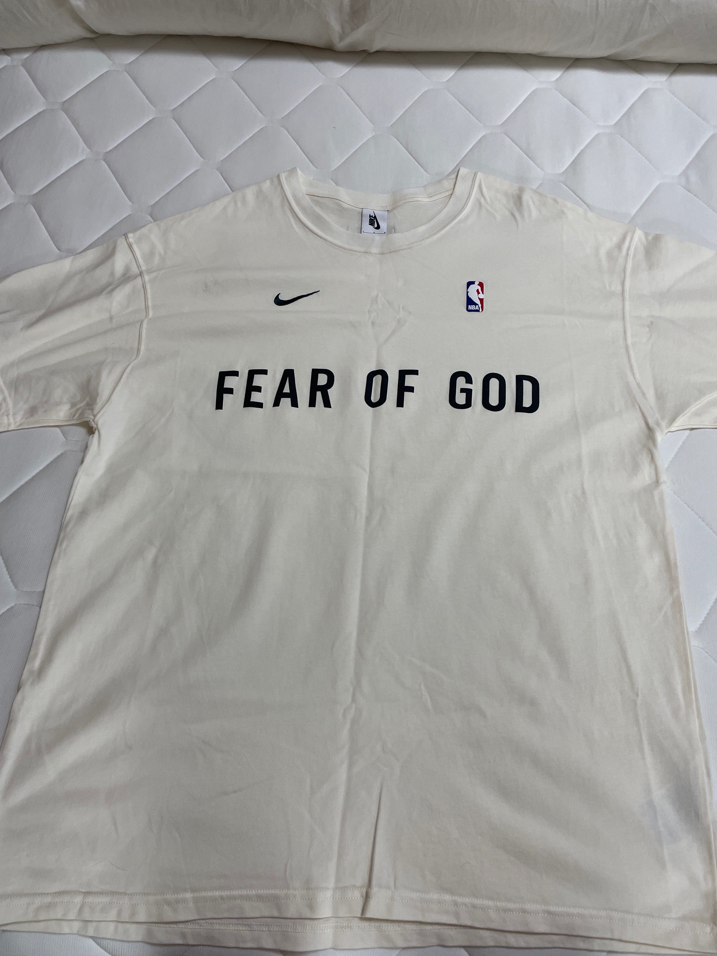 FEAR OF GOD / Nike Warm Up T-Shirt "Sail"
