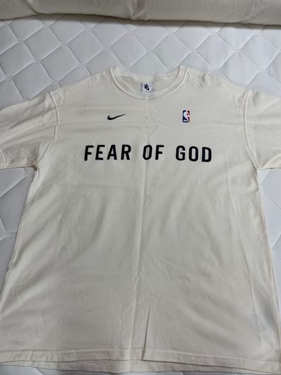 FEAR OF GOD / Nike Warm Up T-Shirt "Sail"