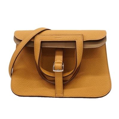 【6kd4638】エルメス ハンドバッグ アルザン25 トリヨンクレマンス セサミ シルバー金具 Z刻印【中古】レディース