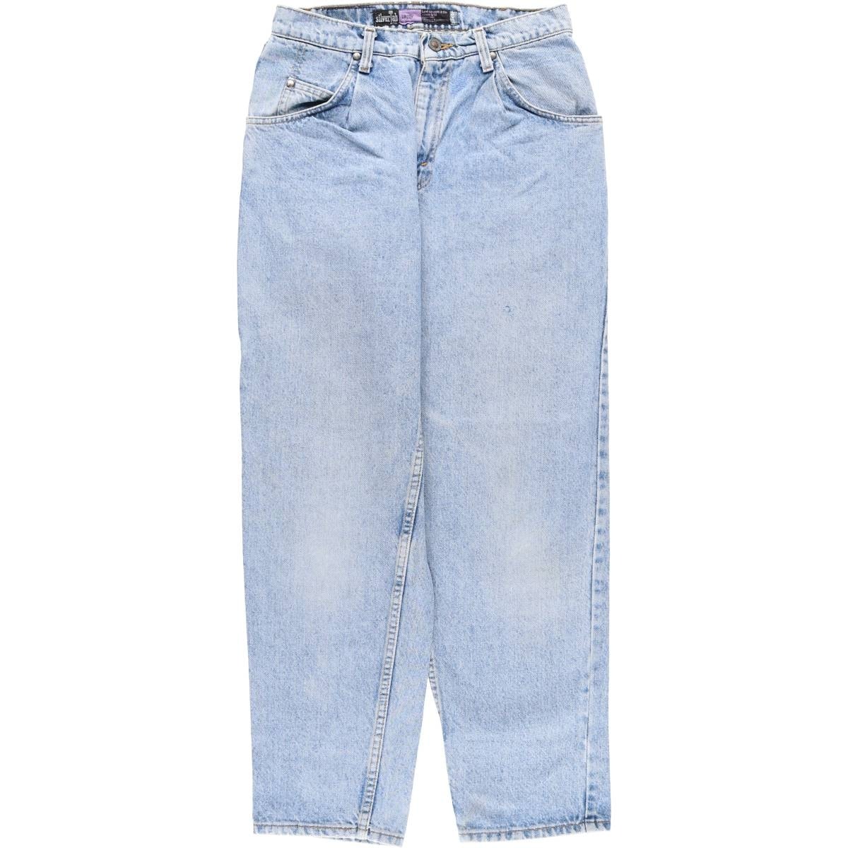 古着 90年代 リーバイス Levi's SILVER TAB シルバータブ BAGGY バギー STUDENT テーパードデニムパンツ USA製 レディースL(w30)相当 ヴィンテージ/evb032607