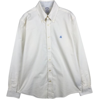 古着 ブルックスブラザーズ Brooks Brothers 1818 REGENT FIT 長袖 ボタンダウンシャツ メンズM相当/eaa651958