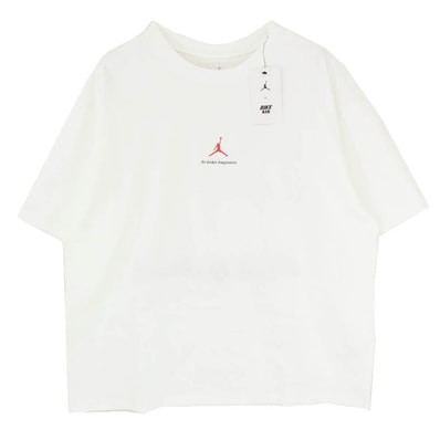 NIKE ナイキ HQ1736-100 x Nigel Sylvester ナイジェルシルベスター 半袖 Tシャツ カットソー ホワイト系 L【極上美品】【中古】