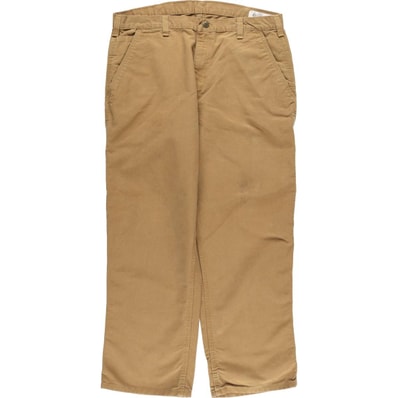 古着 カーハート Carhartt Dungaree Fit ダックペインターパンツ メンズw37相当/eaa522888