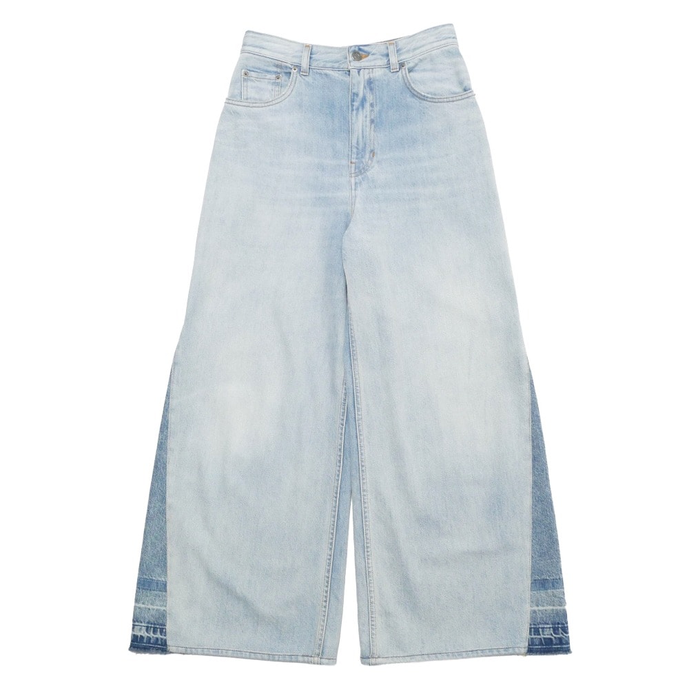 2024AW■Chloe クロエ デニムパンツ サイズ26 ワイドパンツ イタリア製 ブランド古着【中古】20260112/RA7186