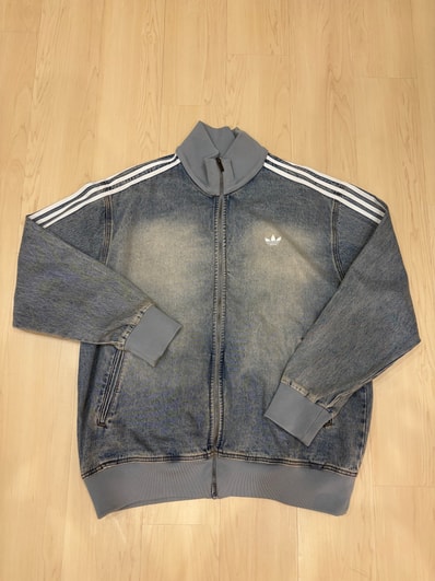 adidas x atmos Denim Firebird Track Top "Indigo Denim"