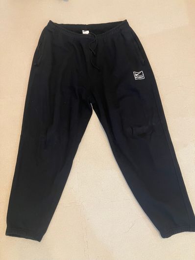 Stussy x Nike Stone Washed Fleece Pant "Black" (US Size) FN5235-010
