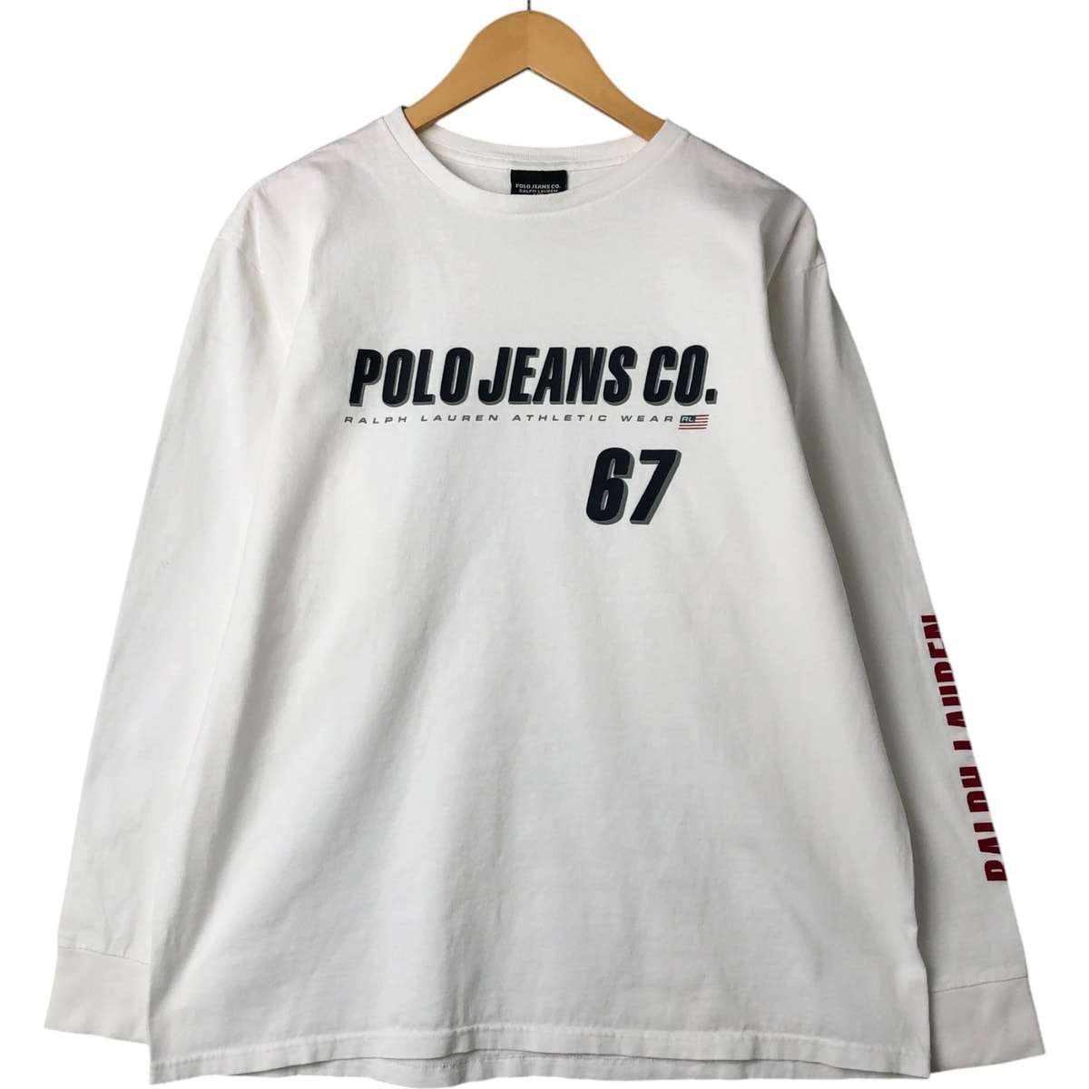 古着 00年代 ラルフローレン Ralph Lauren POLO JEANS COMPANY ロングTシャツ ロンT メンズXL相当/eaa548103