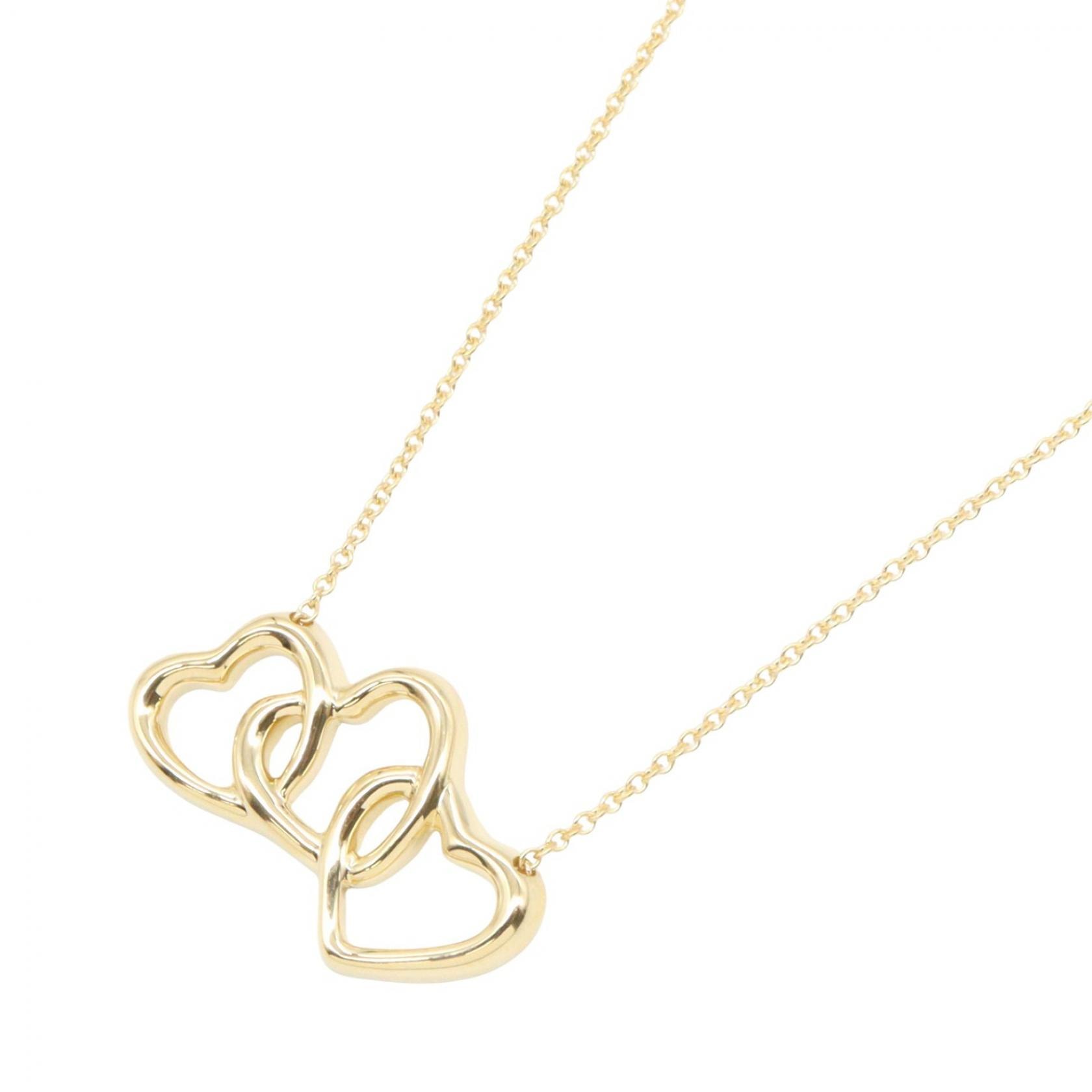 ティファニー TIFFANY&CO トリプルハート ネックレス ネックレス ジュエリー K18(イエローゴールド) レディース ゴールド系 【中古】