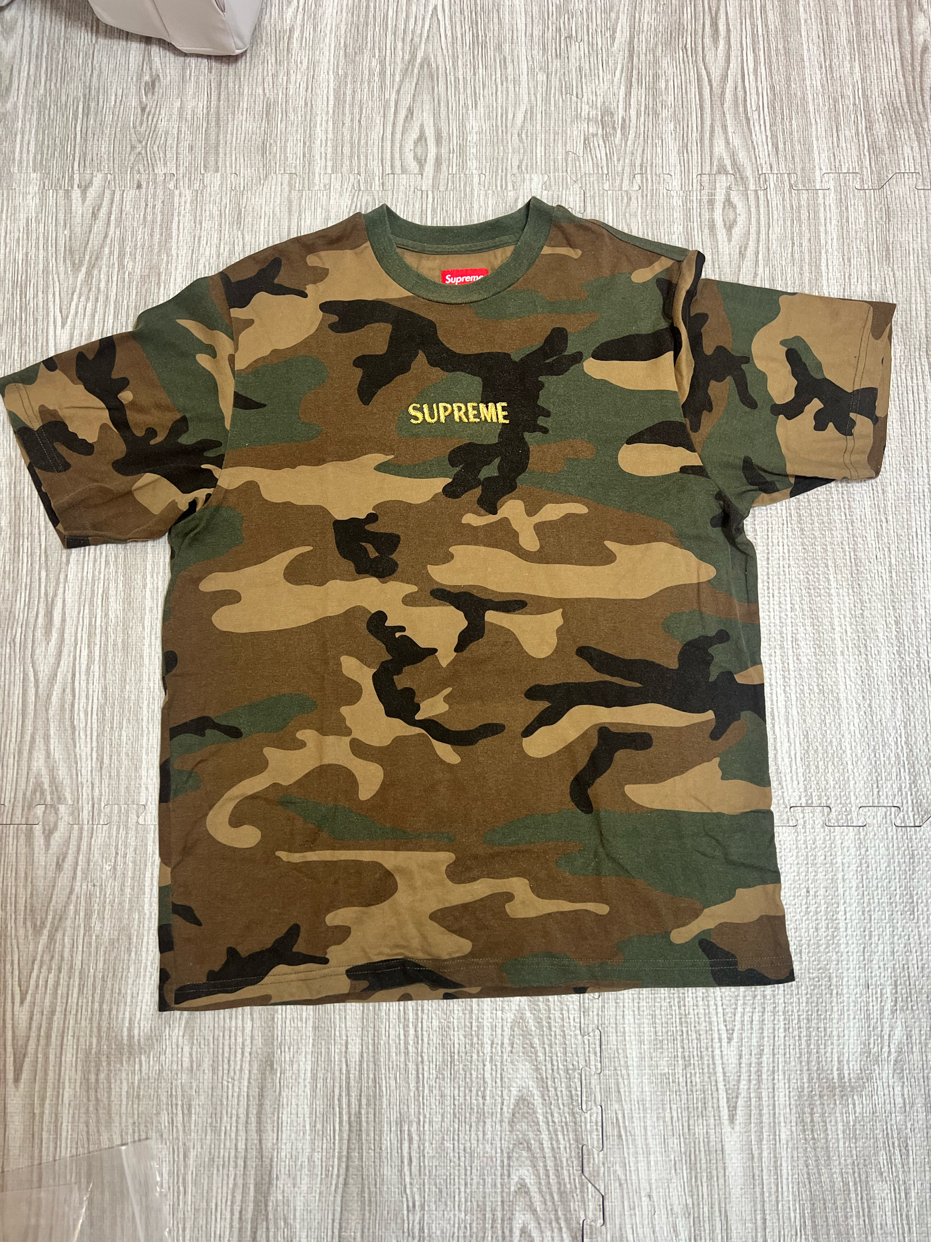 Bullion Logo supreme 迷彩 Tシャツ Sサイズ