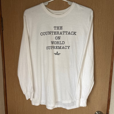Supreme x UNDERCOVER Public Enemy Counterattack L/S Tee "White"