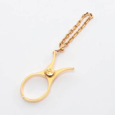 エルメス HERMES フィルー チャーム アクセサリー GP ゴールド レディース ゴールド系 【中古】