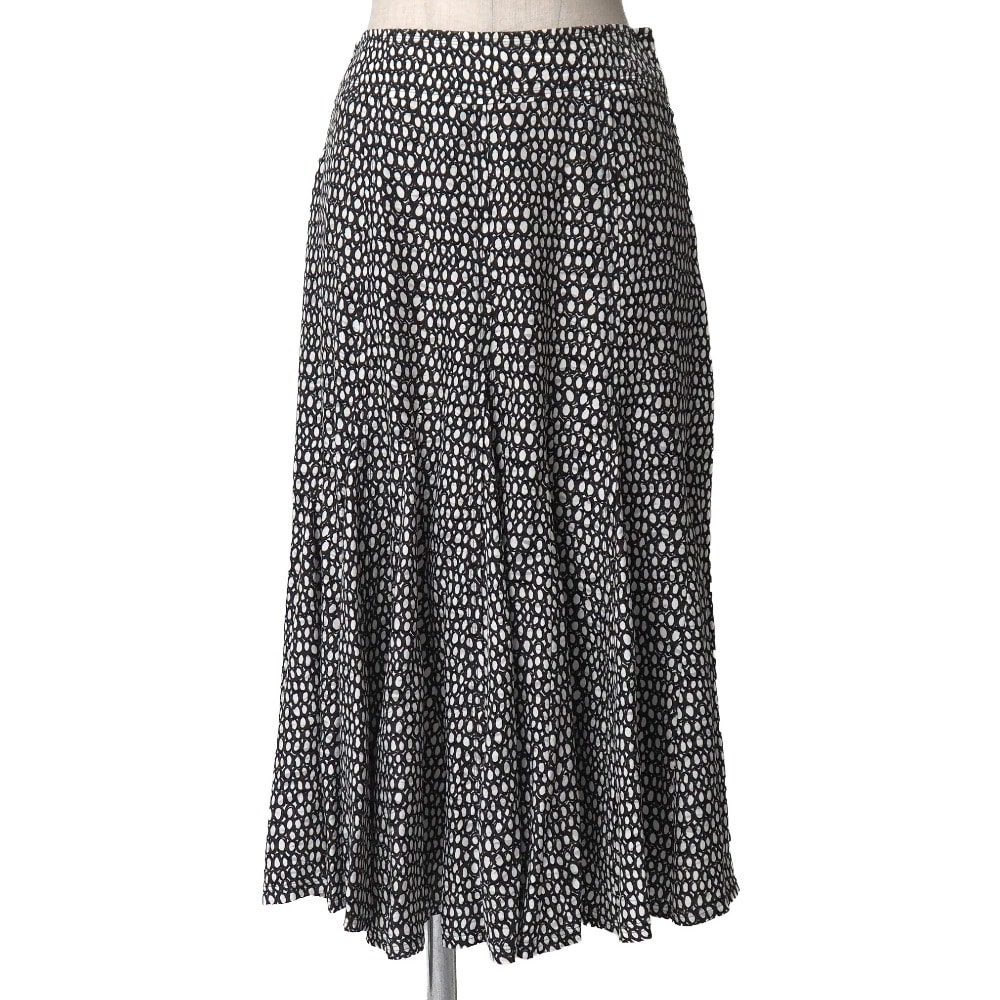 ■美品■MAX MARA マックスマーラ スカート サイズ36 総シルク フレアスカート ブランド古着【中古】20260316/RA8360