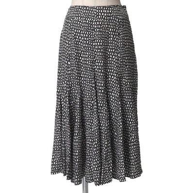 ■美品■MAX MARA マックスマーラ スカート サイズ36 総シルク フレアスカート ブランド古着【中古】20260316/RA8360