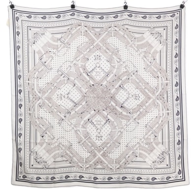 エルメス 新品未使用 26SS カレ ジェアン MORS JOUETS 馬銜 バンダナ カシミヤシルク