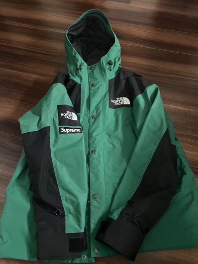 Supreme x The North Face Mountain Jacket "Green"