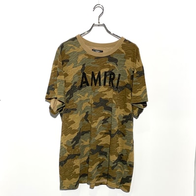 AMIRI Logo Print Tee ”Camo”
