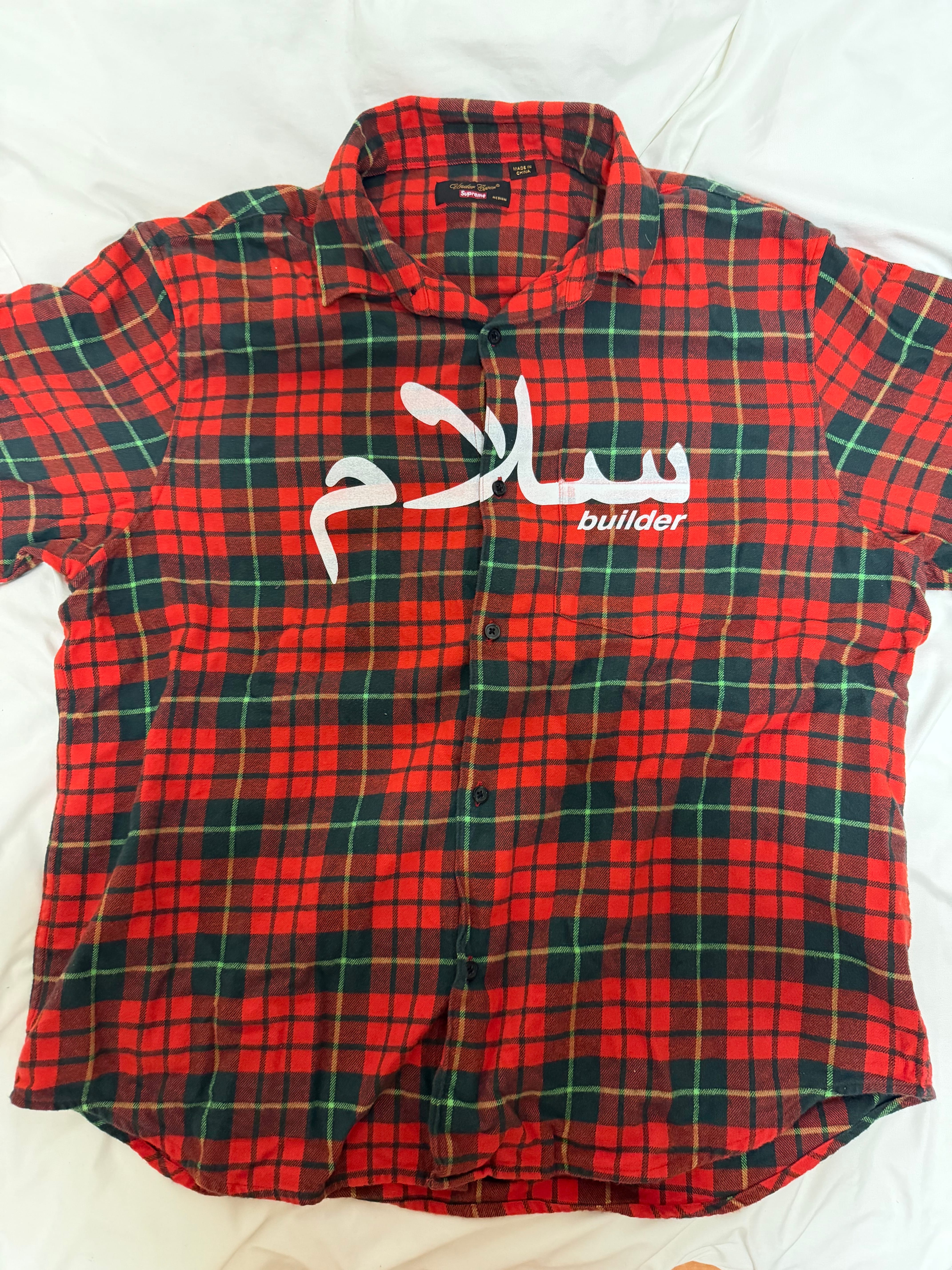 Supreme / Undercover S/S Flannel Shirt "Red Plaid"