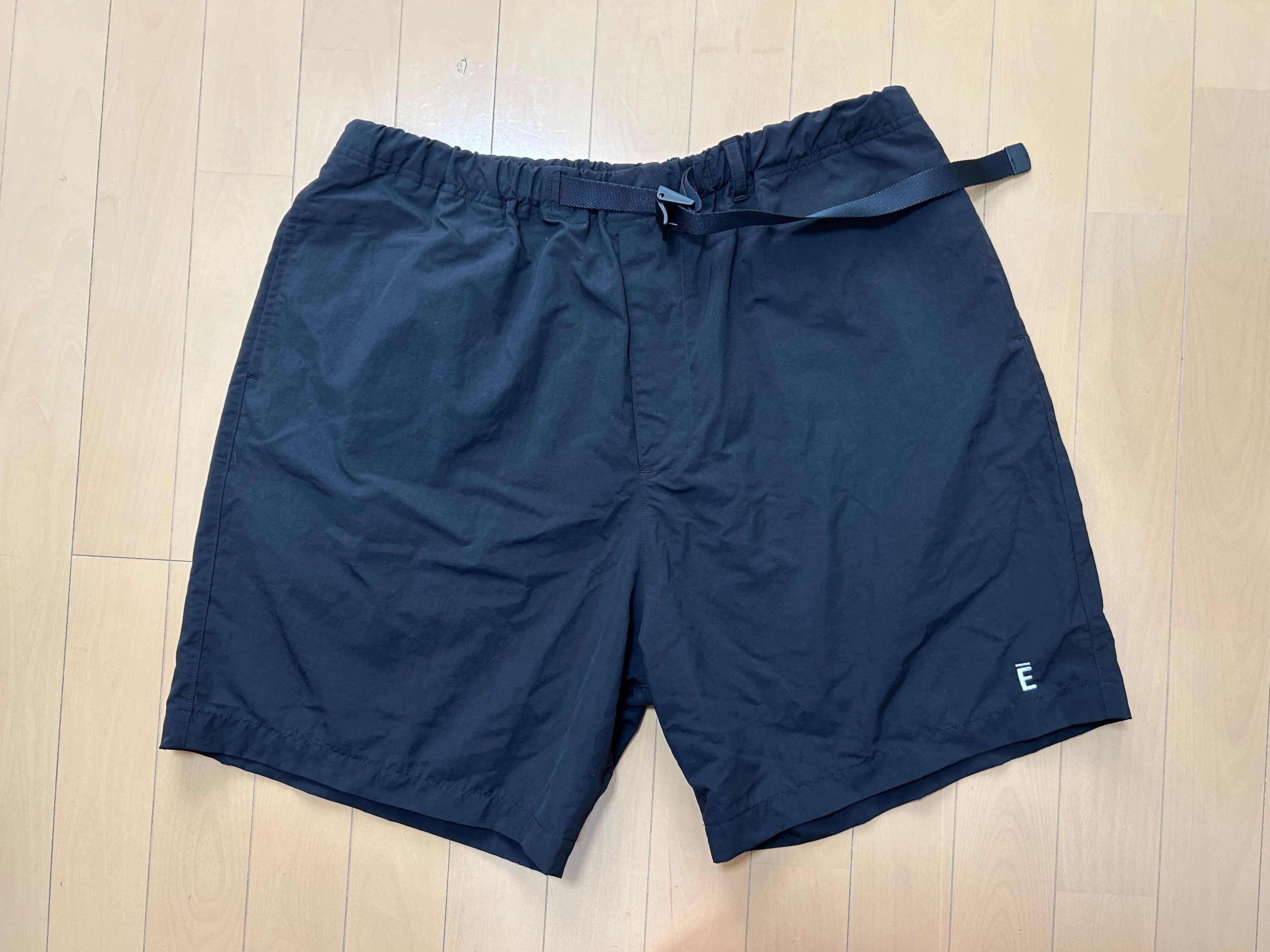 ENNOY Nylon Easy Shorts "Black" (24SS)
