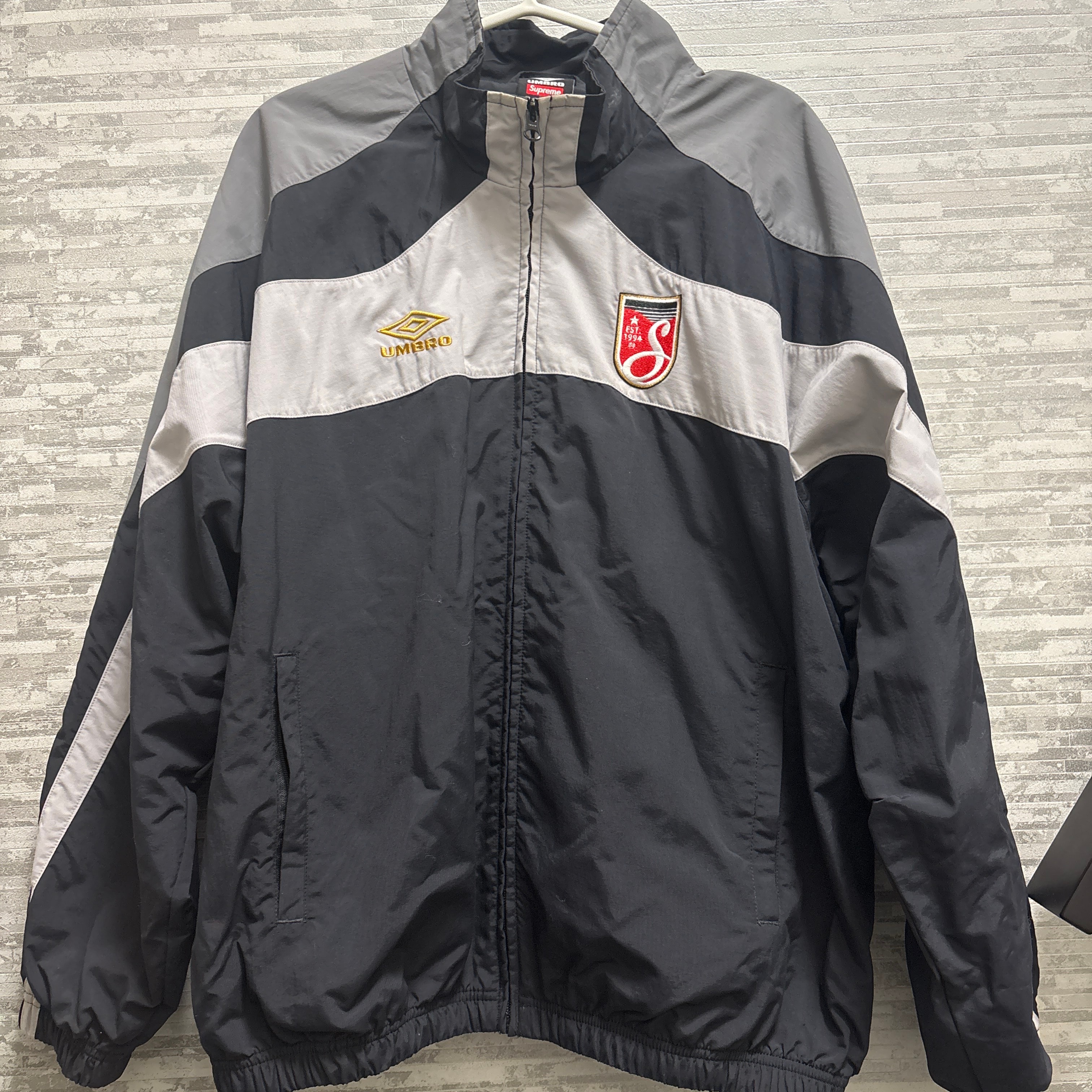 Supreme / Umbro Track Jacket "Black"