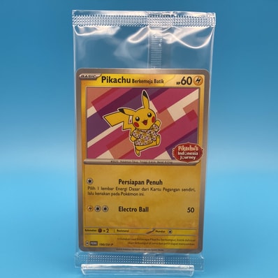 バティックシャツを着たピカチュウ (フラワーピカチュウ柄) P [SV-P バティックシャツを着たピカチュウ (フラワーピカチュウ柄) P [SV-P