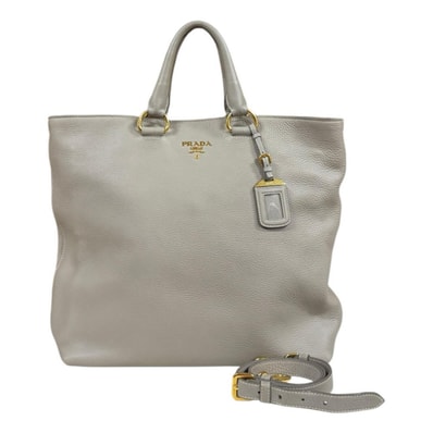 プラダ ショルダーバッグ レザー BN1713 ベージュ レディース PRADA 中古