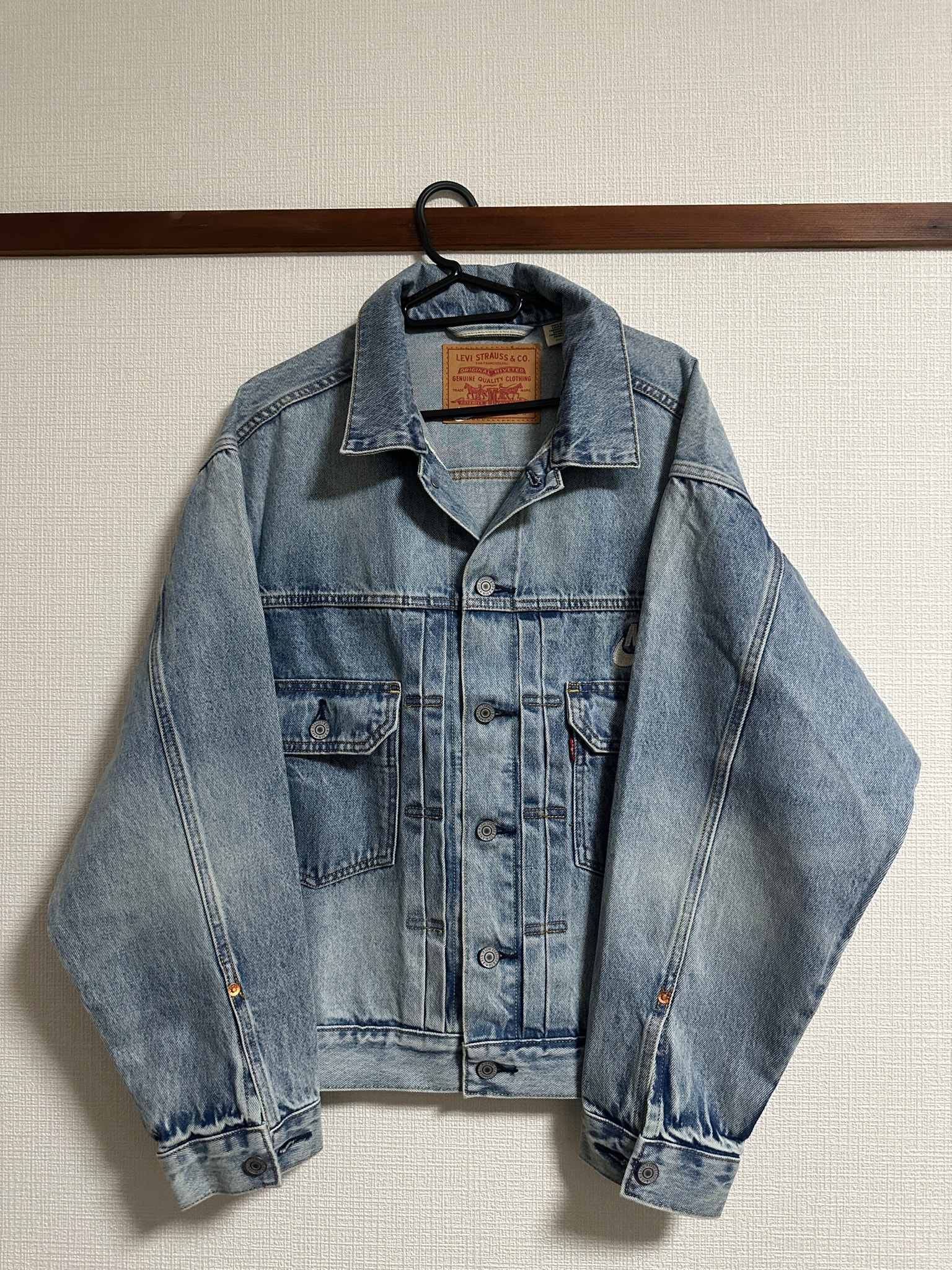 Levi's x Nike Denim Trucker Jacket "Light Indigo" 002TM-0000