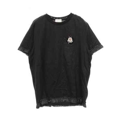 モンクレール MONCLER GENIUS 4 SIMONE ROCHA カットソー 衣料品 トップス コットン レディース ブラック系 【中古】