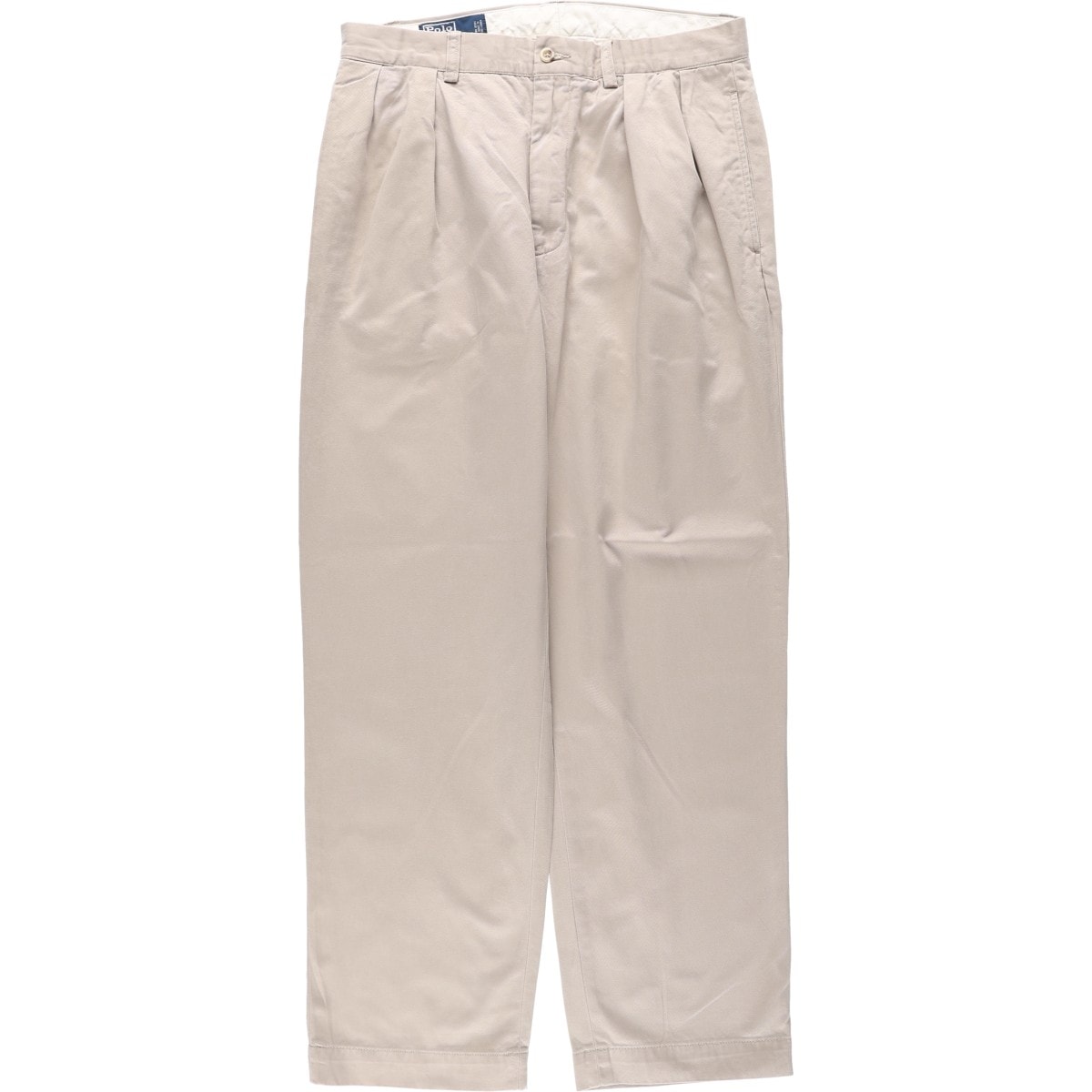 古着 ラルフローレン Ralph Lauren POLO by Ralph Lauren ANDREW PANT ツータック チノパンツ メンズw32相当/eaa676067