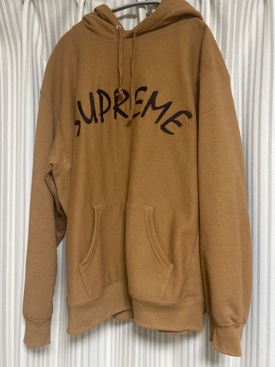Supreme FTP Arc Hooded Sweatshirt "Brown"