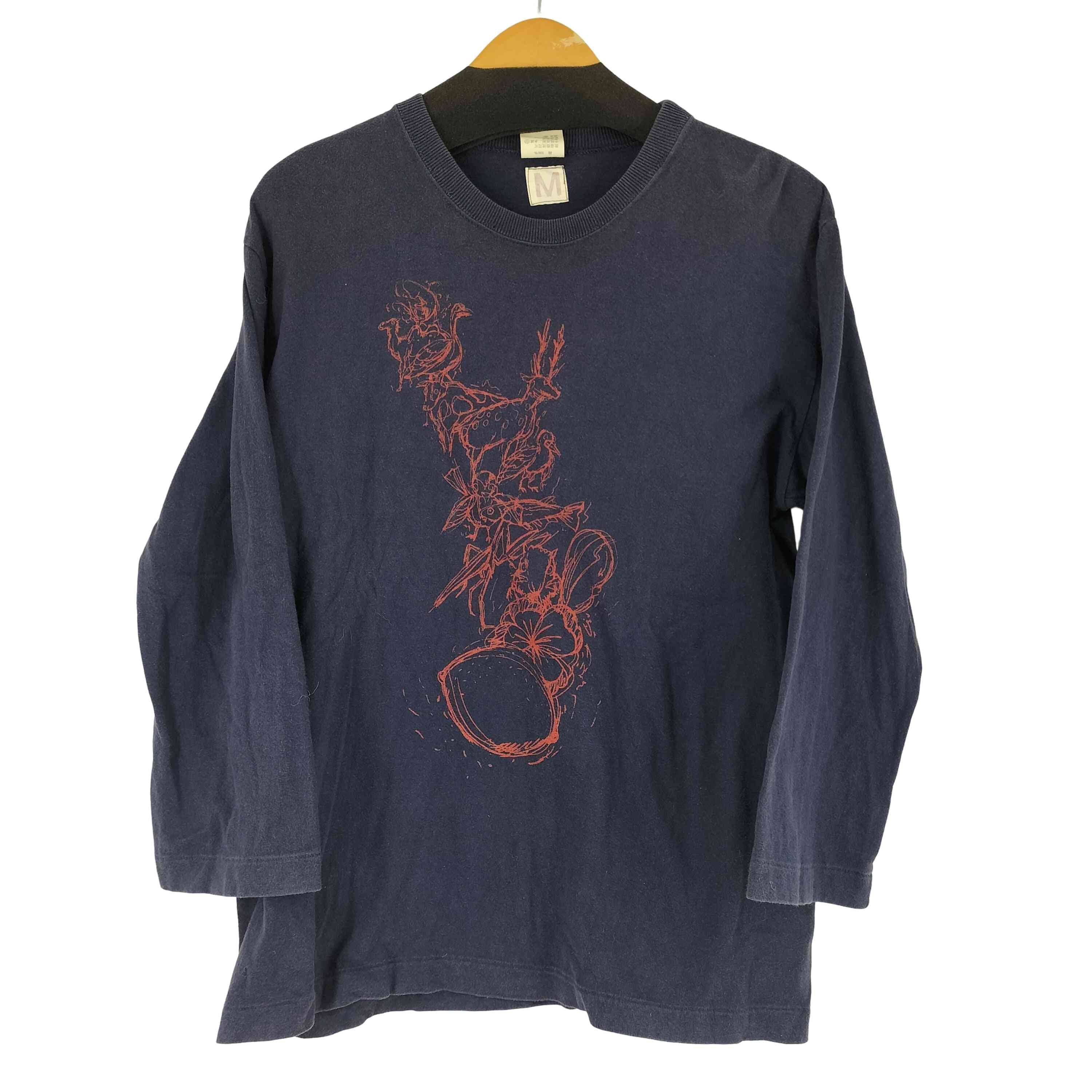 フロントプリント L/S Tシャツ【1141412852272】