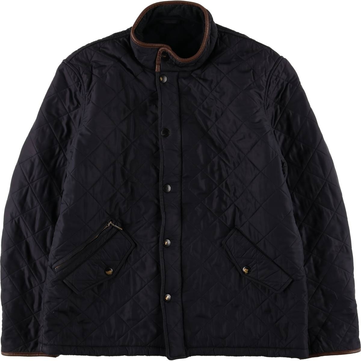 古着 バブアー Barbour POLAR QUILTS ポーラーキルト 3ワラント 中綿入り キルティングジャケット パファージャケット メンズXL相当/eaa591112